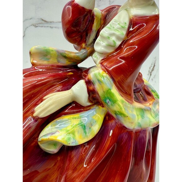 Royal Doulton HN1834 Top Of The Hill 8" Tall England 1937 Limited Vintage - Picture 8 of 11